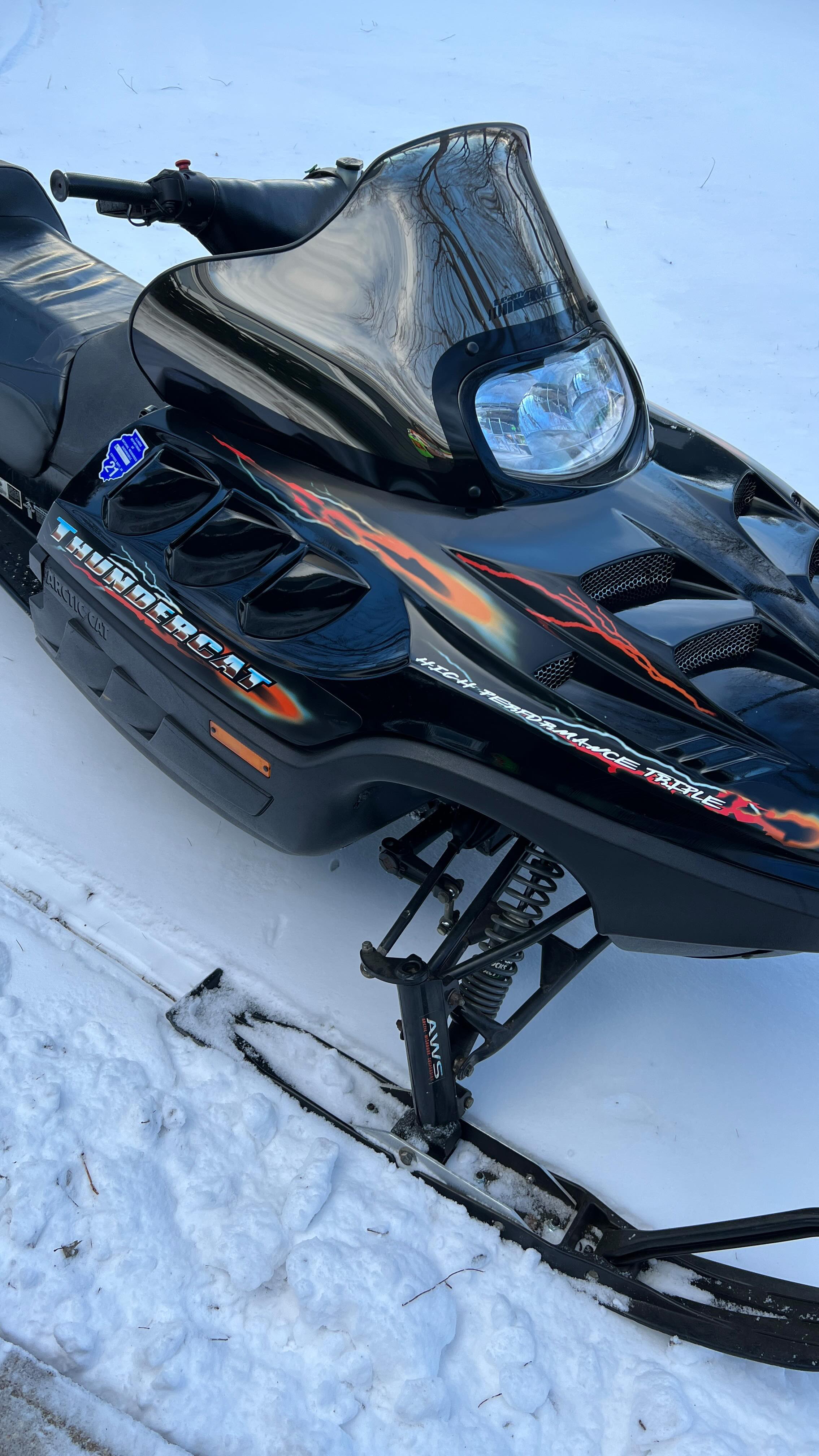 2001 Arctic Cat Thundercat 1000 triple 2 stroke 126MPH pull on Fox River